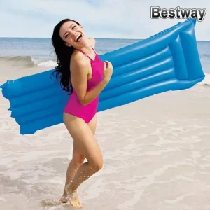 Matelas Gonflable - Bestway - 44007 - 1.83x 69 cm Bleu
