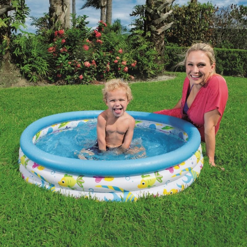 Piscine enfant avec fond gonflable - Bestway