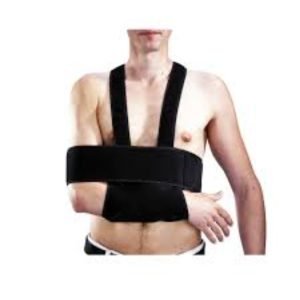 Immobilisateur de bras et d'épaule Coude - High Quality - ARM SLING - 5589 - Noir