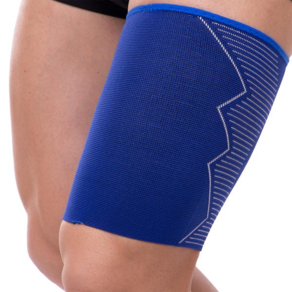 manchon de compression  pour Cuisse _ Sibote _   ST-7030 _ Bleu – Image 5