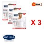 Pack 3 Tricots De Peau - Homme Manche Longue Col V