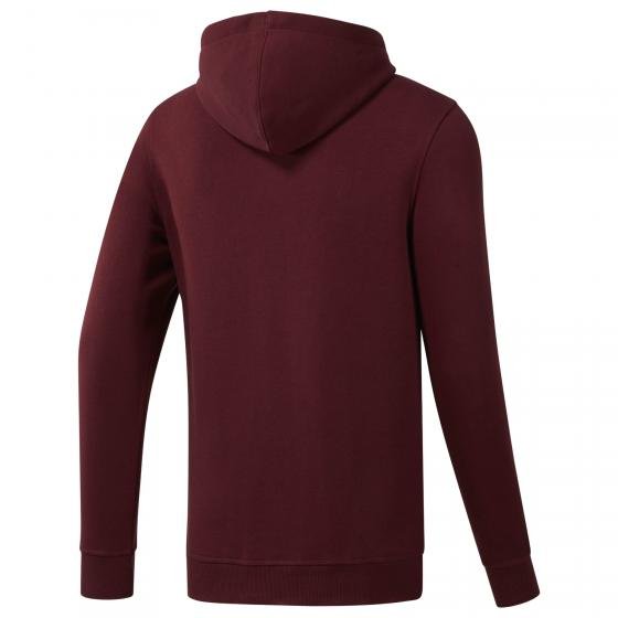 Sweat À Capuche Zippé – Reebok - EI8989 - Bordeaux – Image 2
