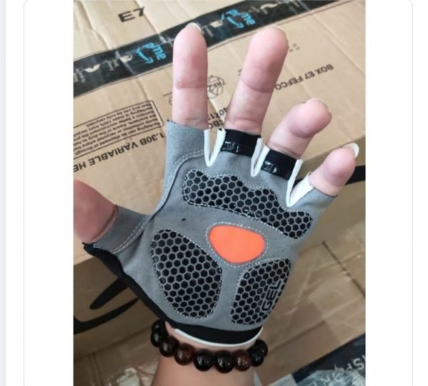 Gants de Fitness antidérapants, antichoc, demi-doigt Sibote _ ST-2636 – Image 6