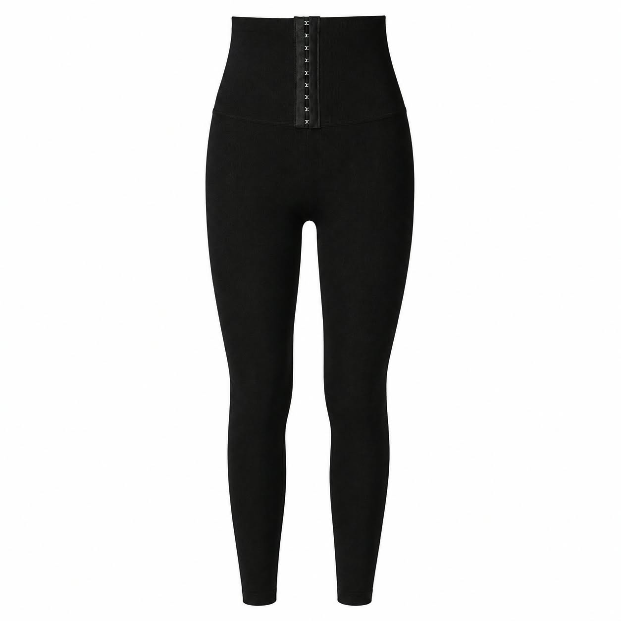 Pantalon Legging Yoga & Gaine Ceinture - Aprés l'Accouchement ST-7044 - Noir – Image 3