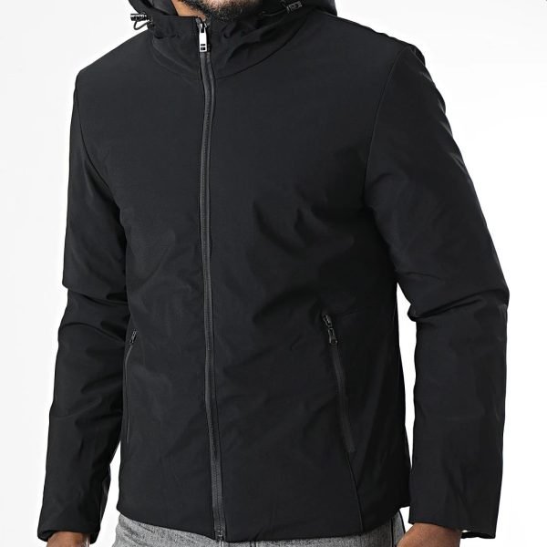 Veste a capuche Zippée KENZARRO - TR-2205 Noir