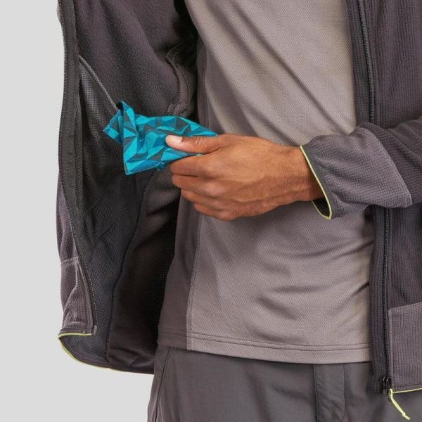 VESTE POLAIRE FINE - Quechua MH520 - Noir – Image 5