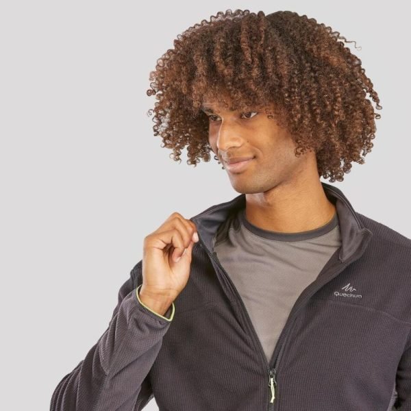 VESTE POLAIRE FINE - Quechua MH520 - Noir – Image 4