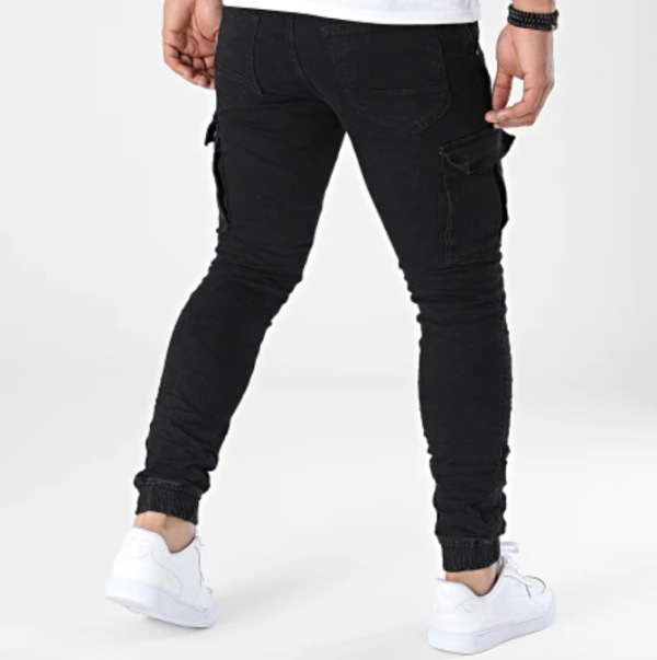 Pantalon LEOX yx-155 - Noir - – Image 4