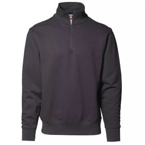 Sweat-  Col Cheminé zippée – Identity 603 - Noir