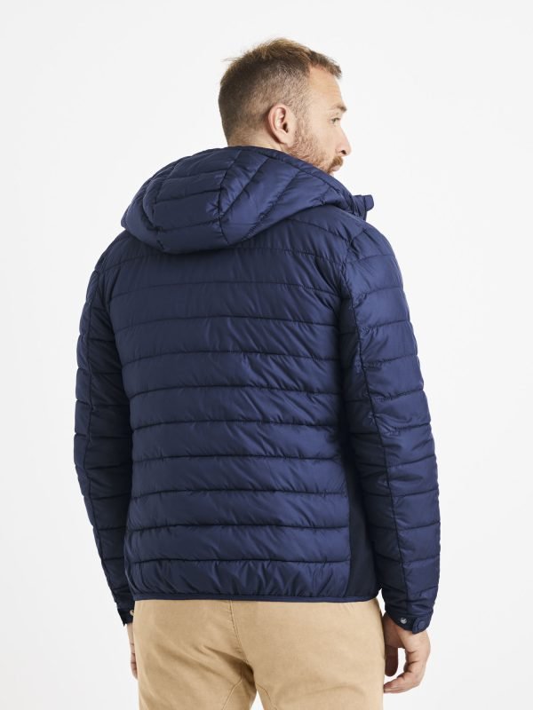 Veste Homme – Doudoune Celio UltraLight – VUCOLOR1 – Bleu – Image 2