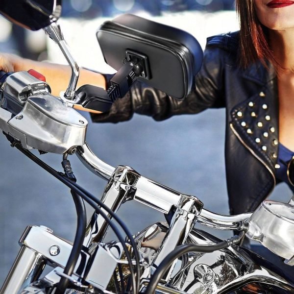 Support Téléphone Pour Moto Et Vélo - Noir – Image 8