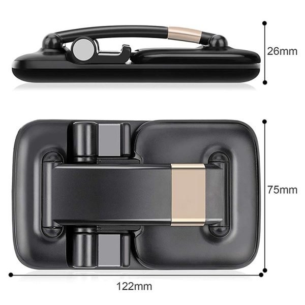 Support Téléphone Pour Bureau - Pliable Et Réglable – Image 4