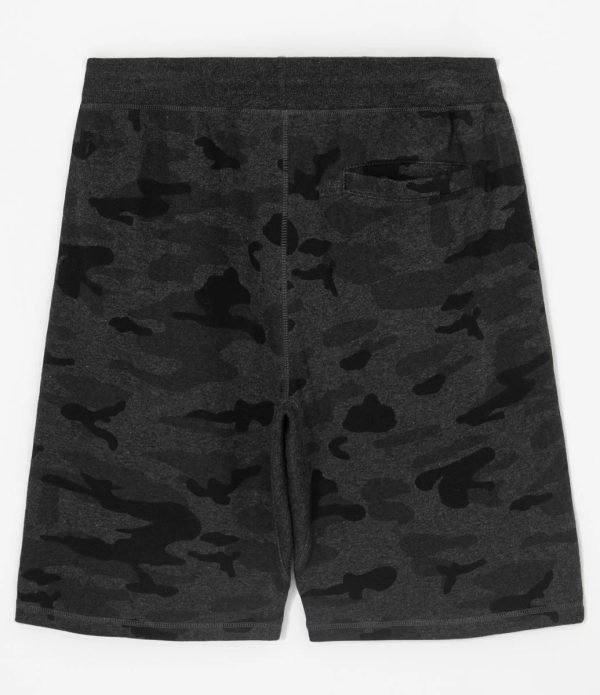 Short Bermuda Coton Poche Zipée - Blue Steel - Camouflage – Image 4