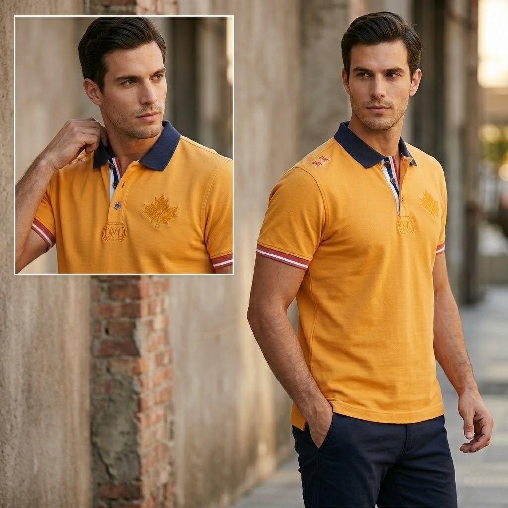 Polo Marville P-Iconic Orange 1
