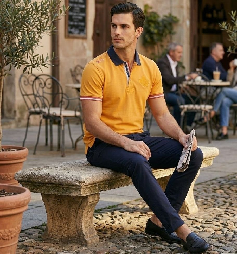 Polo Marville P-Iconic Orange 2