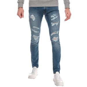 Pantalon Homme – Jean – Jack & Jones – AM 506 - 12177448 – Bleu