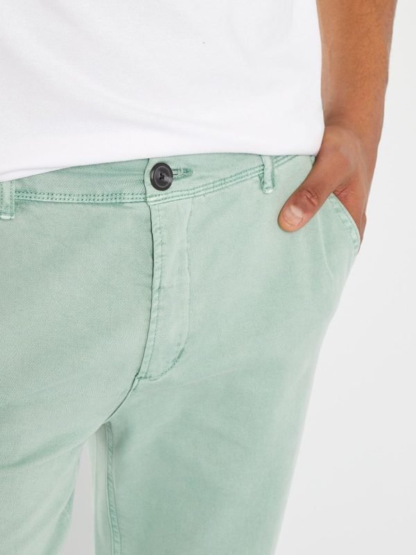 Pantalon Kiabi - Slim Délavé - YB031 - Turquoise – Image 2