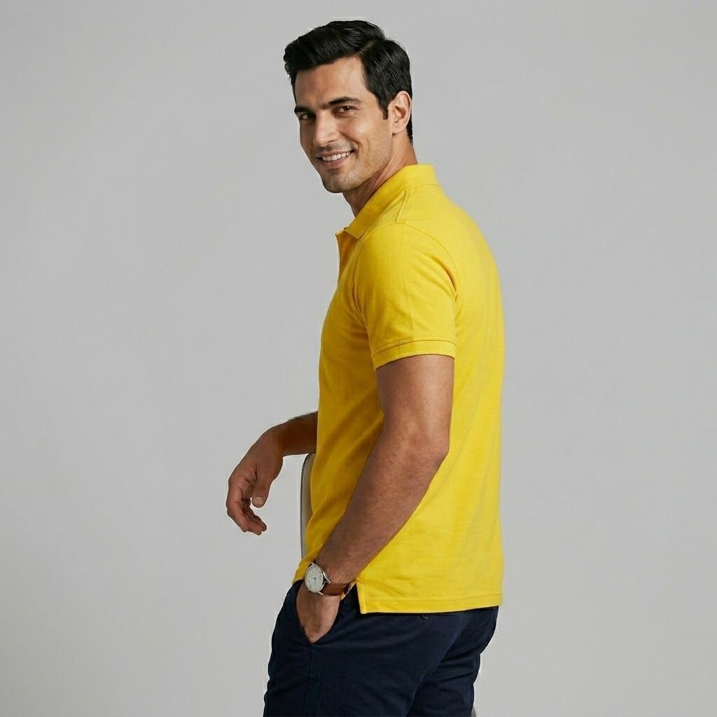 Polo Keya MPS180 Jaune 2