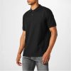 Polo Slazenger Demi Manche Uni – Noir