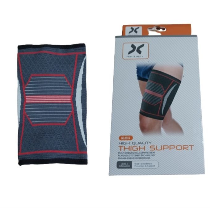 manchon de compression pour Cuisse _ High Quality_ NO-8814_ Noir