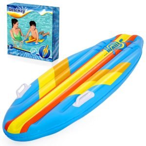 Bestway 42046 - Planche de surf Bleu et jaune 1.14M / 46 cm