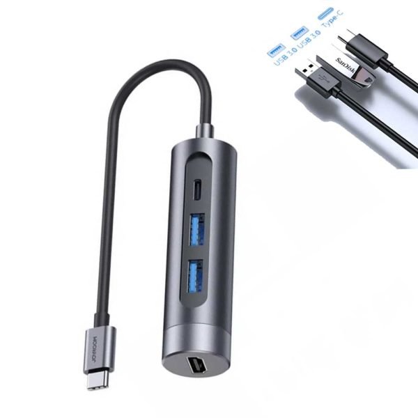Adaptateur 4en1 Vers Type-c - Joyroom - S-H113 – Image 3
