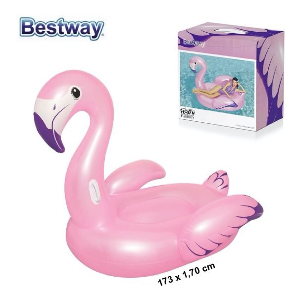 Bouée Gonflable XXL Flamant Rose  - Bestway - 41119