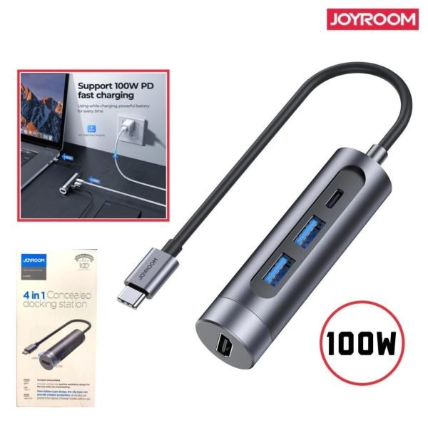 Adaptateur 4en1 Vers Type-c - Joyroom - S-H113