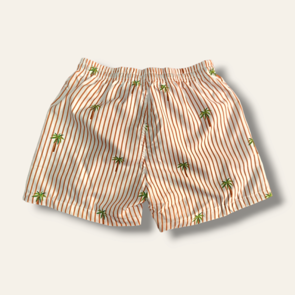 Short De Plage Pour Garçon - Free - à Rayure Motif Palmier – Image 2