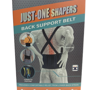 Just-One Shapers Back Support Belt Couleur Noir