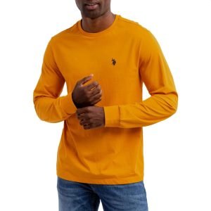 Pull US POLO ASSN en Cotton – Ras Du Cou – Hudson Gold