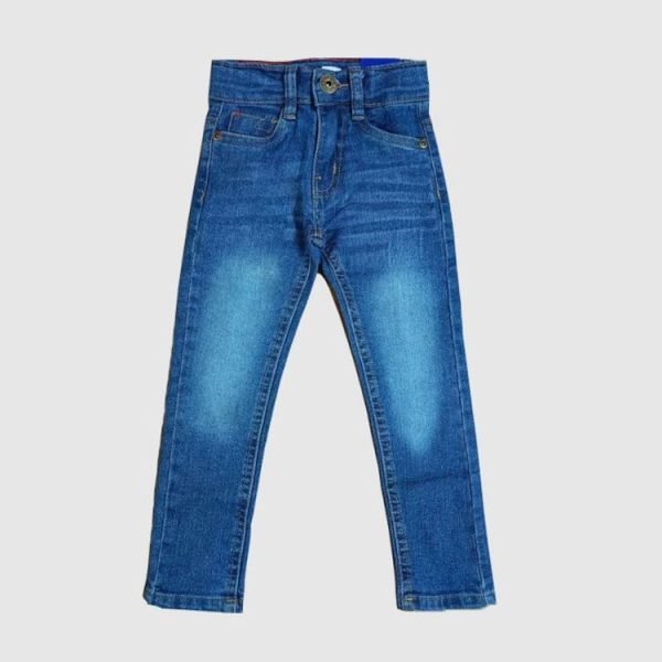 Jean Okaidi Enfant - Slim Fit Stretch - 66826 - Bleu