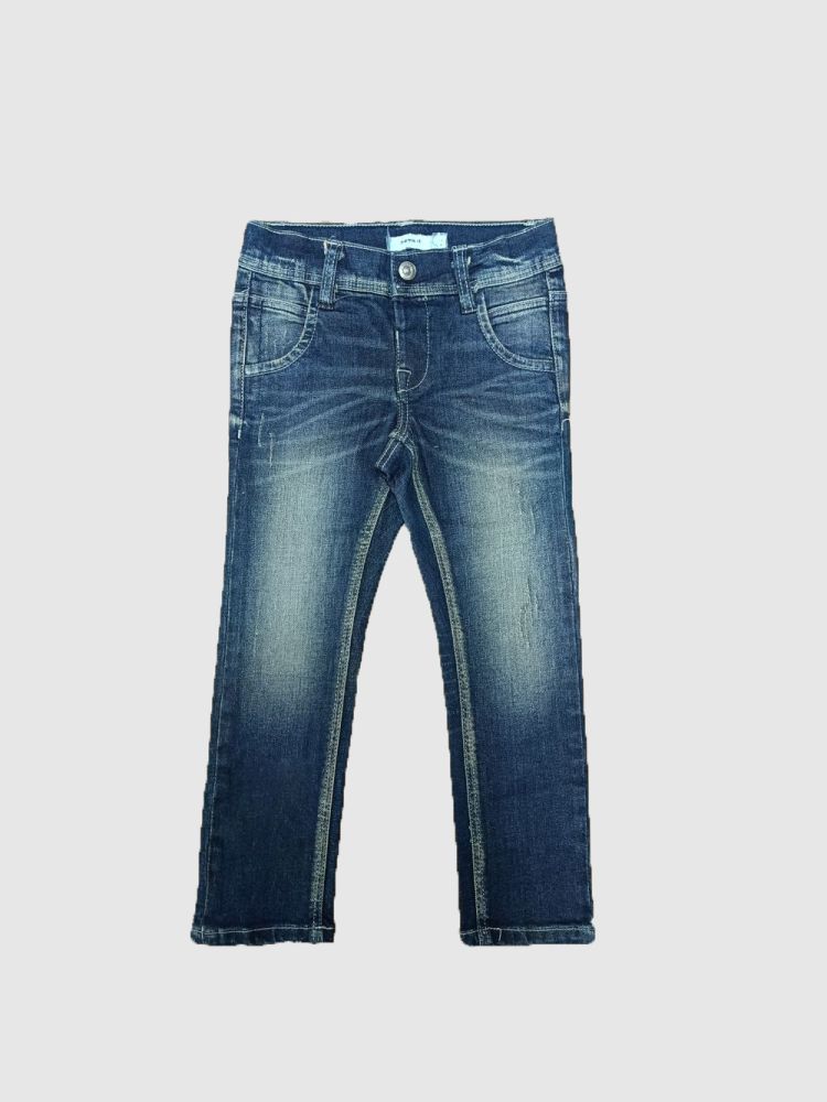 NAME IT Jeans Bébé Garçon - Denim Confortable Et Tendance Avec Cordon De Serrage