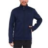 Veste Bench – Fermeture Zippé – Intérieur en Polaire – Navy