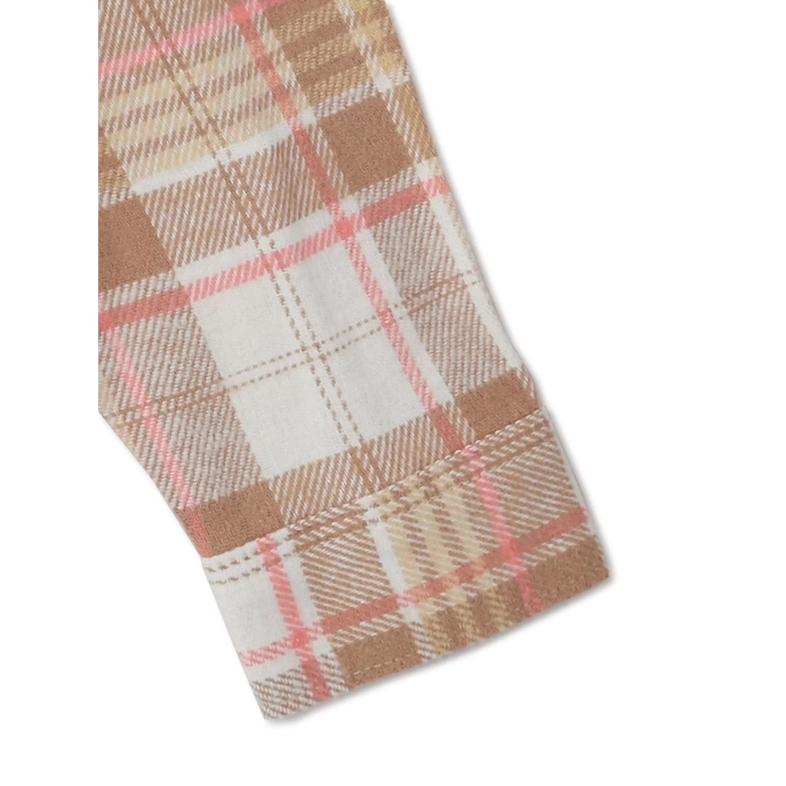 Wonder Nation - Veste Style Chemise à Carreaux - Marron – Image 3