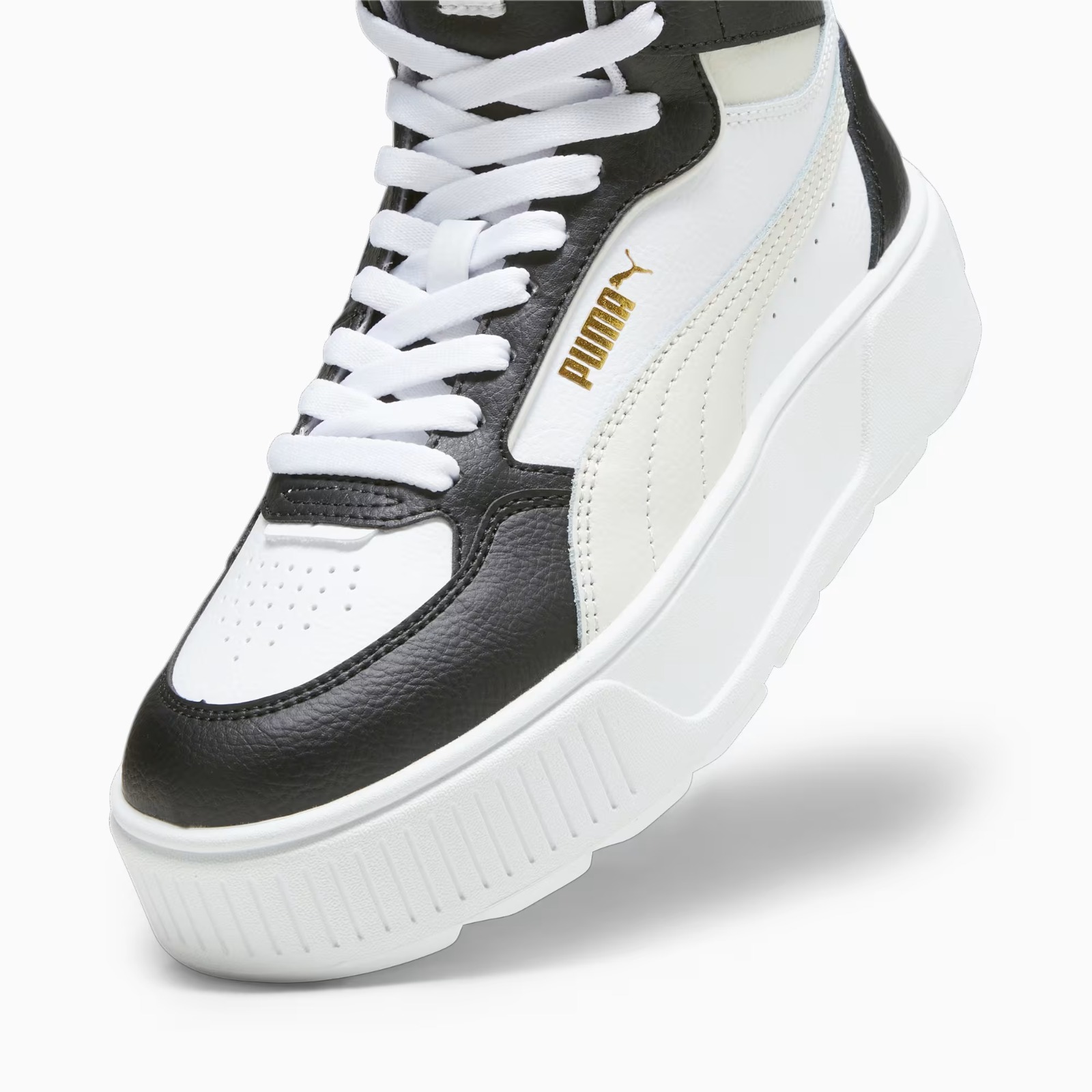 Basket Puma Montante - Karmen Rebelle Mid JR - 38872908 - White-Vapor Gray – Image 6
