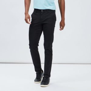 Pantalon la toile - Pour Homme - American Eagle Chino - Noir