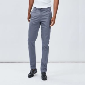 Pantalon la toile - Pour Homme - American Eagle Chino - Gris Foncé