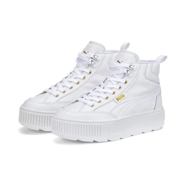 Basket Puma Montante - Karmen Mid - 38585701 - Blanc
