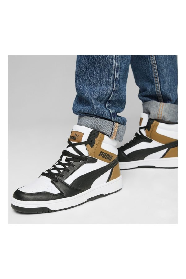 Basket Puma Montante – REBOUND V6 – 39232609 - Black Chocolate-Chip – Image 5