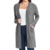 Cardigan Pour Femme – Super Soft – Gris