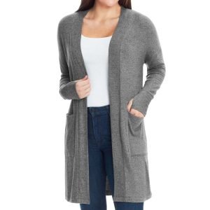 Cardigan Pour Femme – Super Soft – Gris