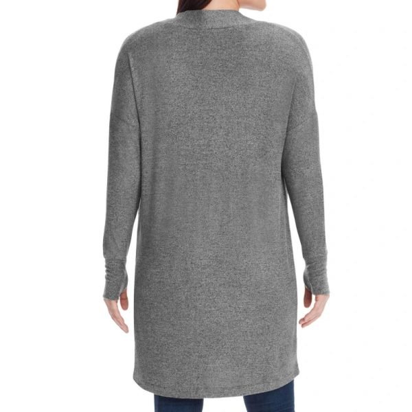 Cardigan Pour Femme – Super Soft – Gris – Image 2