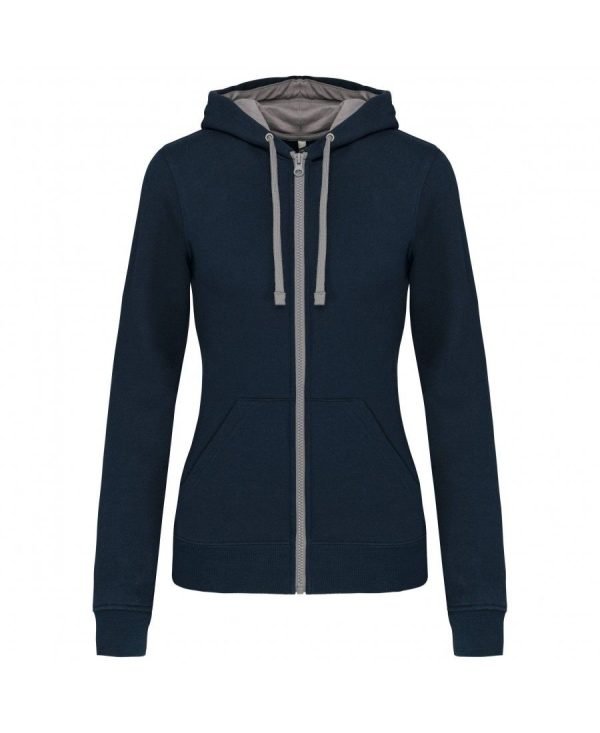 Veste - Sweat - Femme - molleton zippée - KARIBAN K467 – Image 5