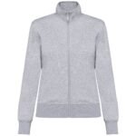 Veste - Sweat - Femme - molleton zippée - KARIBAN K4011 - Gris