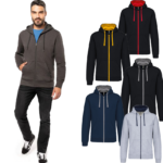 Veste – Sweat – molleton zippée – KARIBAN K466