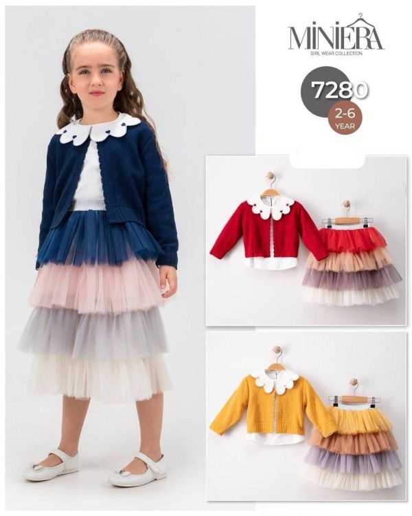 Ensemble 3 pièces Pour Fille - Miniera 7280