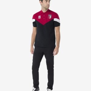 Polo R&B à Manches Courtes - 321-1802MN038-2 - Red