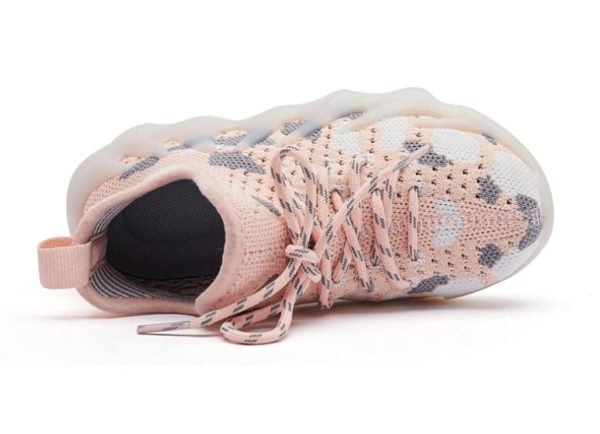 Basket Ultra Souple - Légère - Respirante Et Anti-Dérapante - AU7552 - Saumon Clair – Image 4