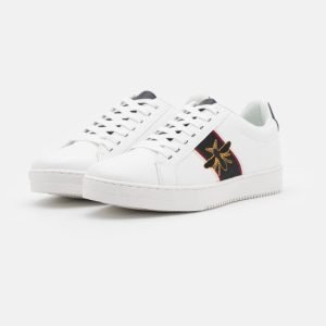 Basket River Island - Chaussure Décontractée EST.88 - Abeille - White